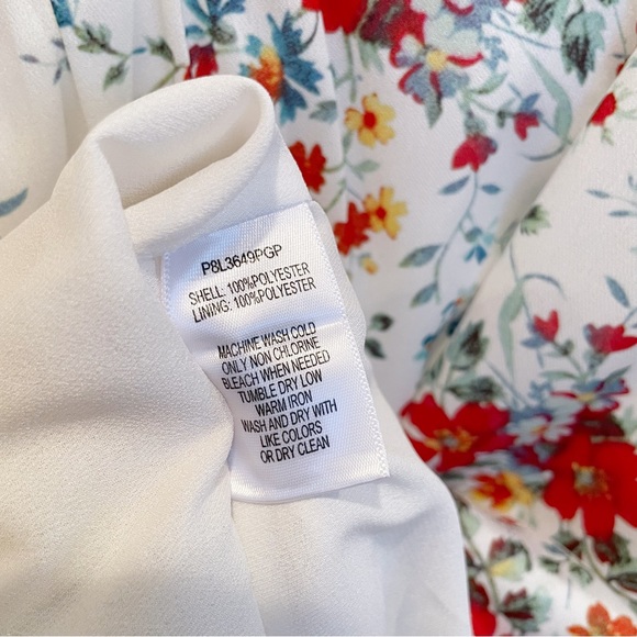 Parker Nola Floral Long Sleeve Shift Dress - Picture 5 of 8